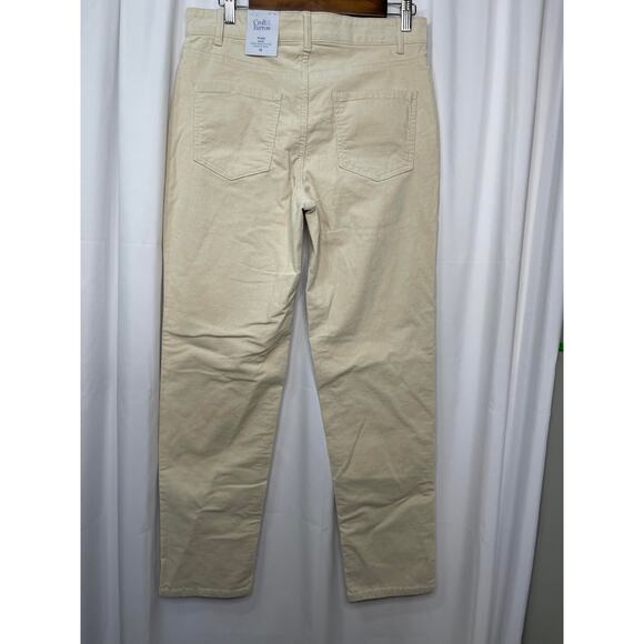 Croft & Barrow slacks jeans pants women's 10 chinos off white tags attached - Picture 5 of 16